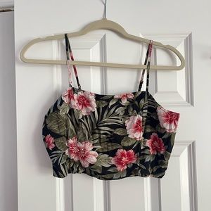 American Eagle tropical crop top